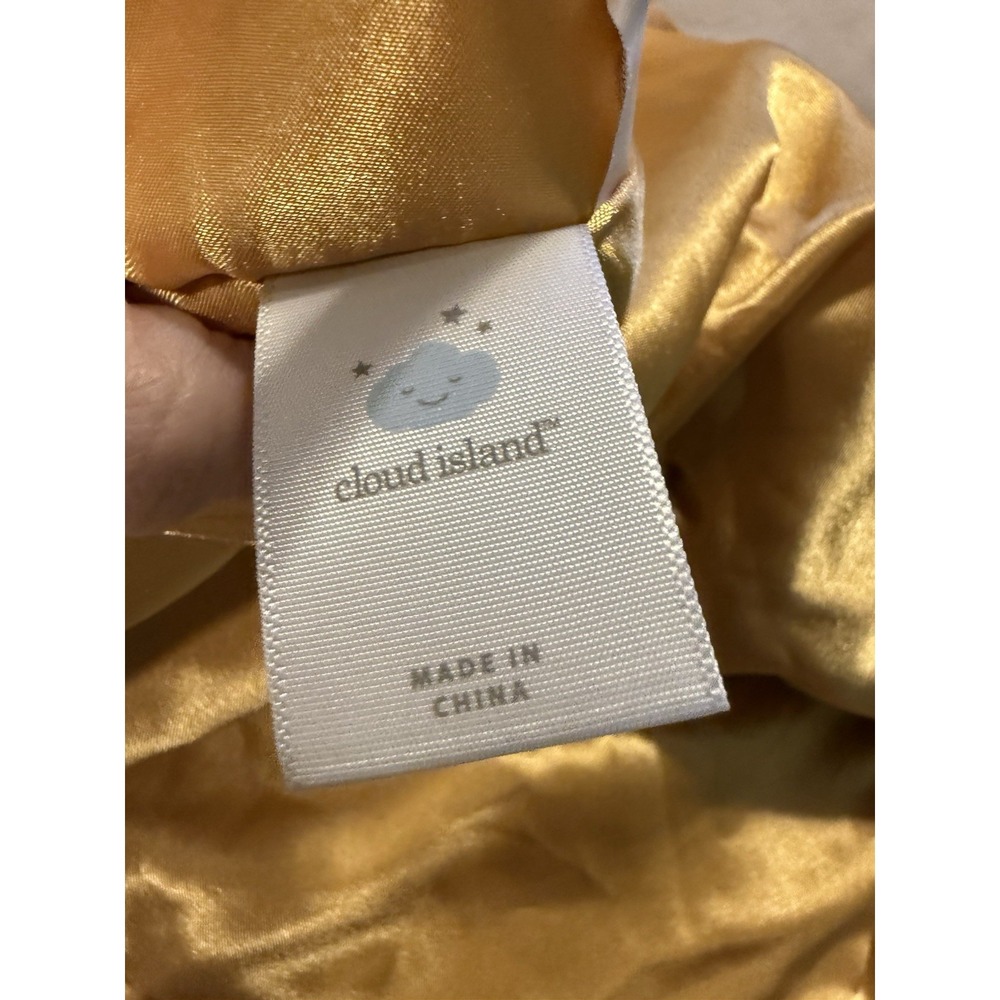 Cloud Island Puppy Dog Lovey Security Blanket Brown Golden Doodle Satin - Picture 7 of 7